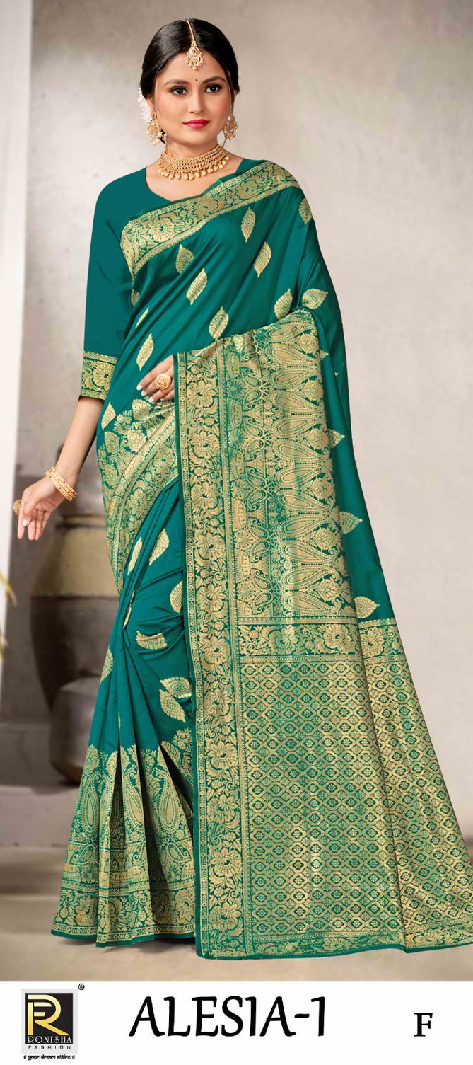 Alesia By Ronisha Designer Sarees Catalog
